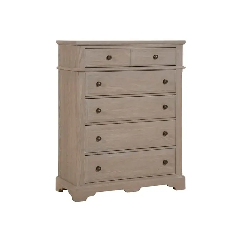 114-115 Vaughan Bassett Furniture Heritage - Greystone Bedroom Furniture Chest