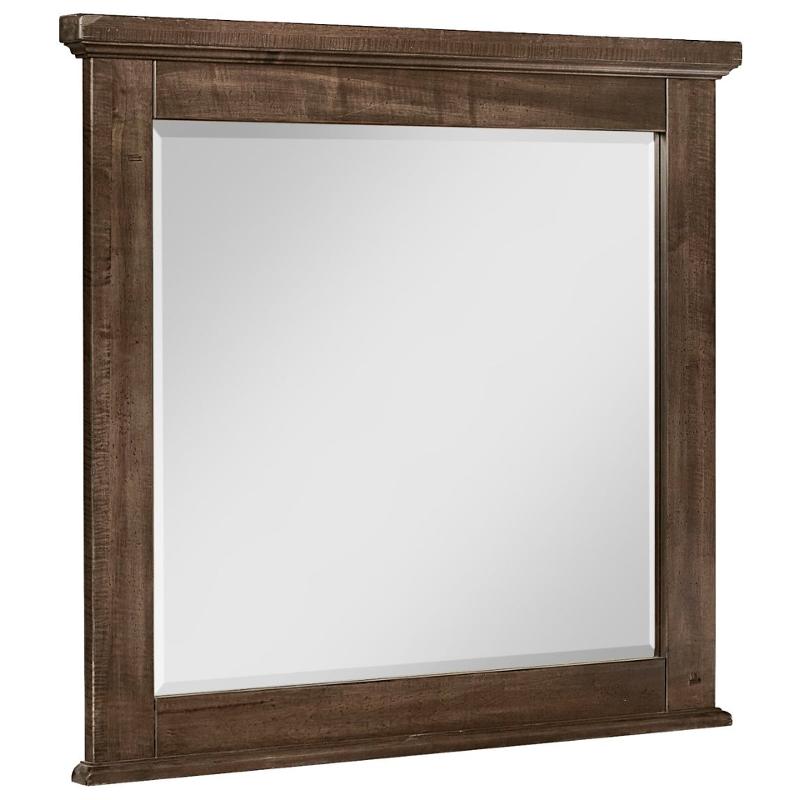 170-446 Vaughan Bassett Furniture Cool Rustic - Mink Bedroom Furniture Mirror