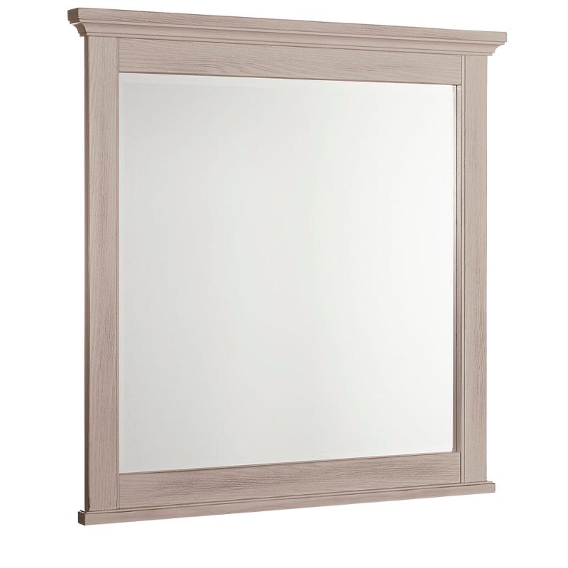 741-445 Vaughan Bassett Furniture Bungalow - Dover Grey Bedroom Furniture Mirror