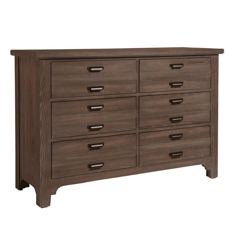 740-001 Vaughan Bassett Furniture Bungalow - Folkstone Bedroom Furniture Dresser