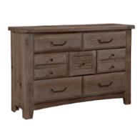 692-002 Vaughan Bassett Furniture Sawmill - Saddle Grey Bedroom Furniture Dresser