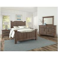 692-668-866-922 Vaughan Bassett Furniture Sawmill - Saddle Grey Bedroom Furniture Bed