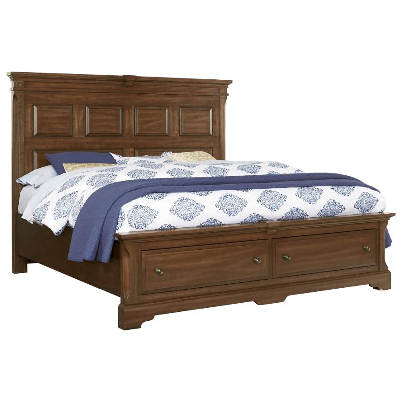 110-669-st Vaughan Bassett Furniture Heritage - Amish Cherry Bedroom Furniture Bed