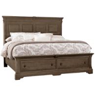 112-559-st Vaughan Bassett Furniture Heritage - Cobblestone Oak Bedroom Furniture Bed