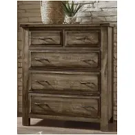 117-115 Vaughan Bassett Furniture Maple Road - Maple Syrup Bedroom Furniture Chest