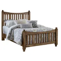 117-558 Vaughan Bassett Furniture Maple Road - Maple Syrup Bedroom Furniture Bed