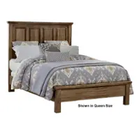 117-669 Vaughan Bassett Furniture Maple Road - Maple Syrup Bedroom Furniture Bed