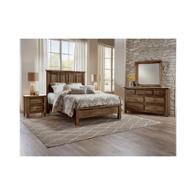 117-669-ck Vaughan Bassett Furniture Maple Road - Maple Syrup Bedroom Furniture Bed