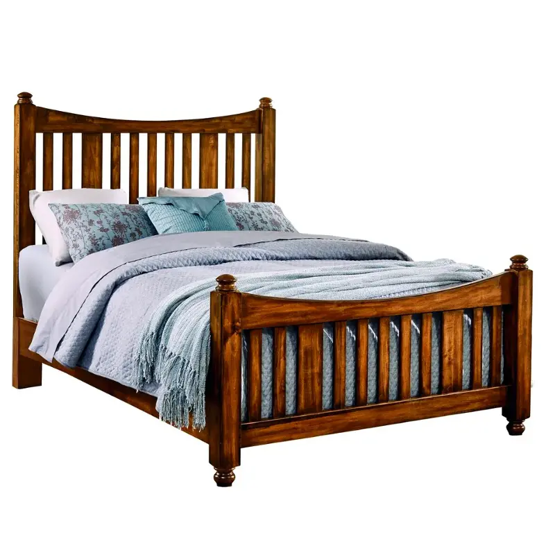 118-558 Vaughan Bassett Furniture Maple Road - Antique Amish Bedroom Furniture Bed