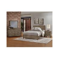 120-669 Vaughan Bassett Furniture Custom Express - Clear Oak Bedroom Furniture Bed