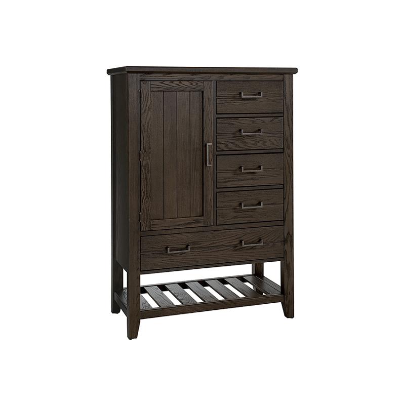 140-117 Vaughan Bassett Furniture Passageways - Charleston Brown Bedroom Furniture Chest