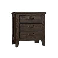 140-227 Vaughan Bassett Furniture Passageways - Charleston Brown Bedroom Furniture Nightstand