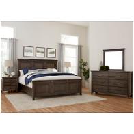 140-559 Vaughan Bassett Furniture Passageways - Charleston Brown Bedroom Furniture Bed