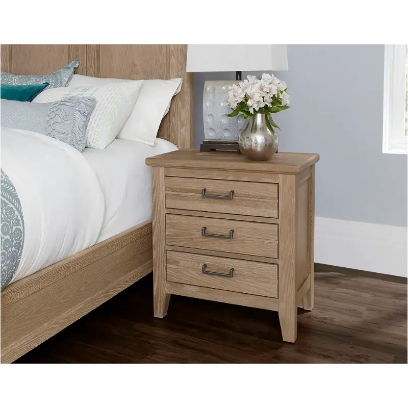 141-227 Vaughan Bassett Furniture Passageways - Deep Sand Bedroom Furniture Nightstand