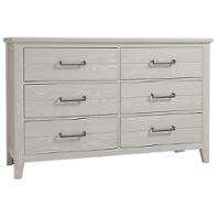 144-003 Vaughan Bassett Furniture Passageways - Oyster Grey Bedroom Furniture Dresser