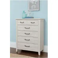 144-115 Vaughan Bassett Furniture Passageways - Oyster Grey Bedroom Furniture Chest