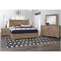 175-667-2s Vaughan Bassett Furniture Cool Rustic - Natural Bedroom Furniture Bed