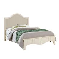 765-669-pl Vaughan Bassett Furniture Casual Retreat - Shell White Bedroom Furniture Bed