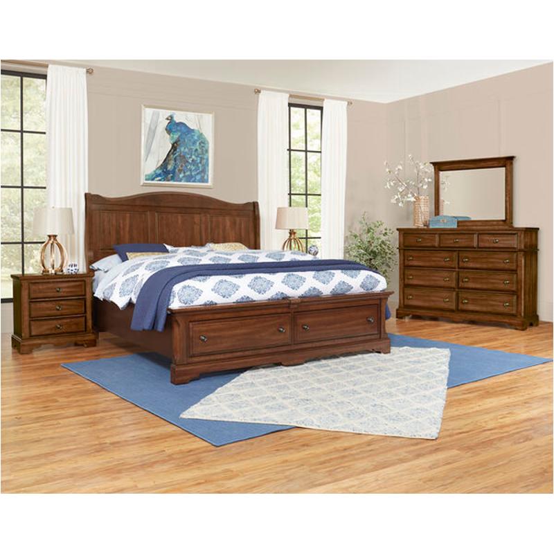 110-553-st Vaughan Bassett Furniture Heritage - Amish Cherry Bedroom Furniture Bed