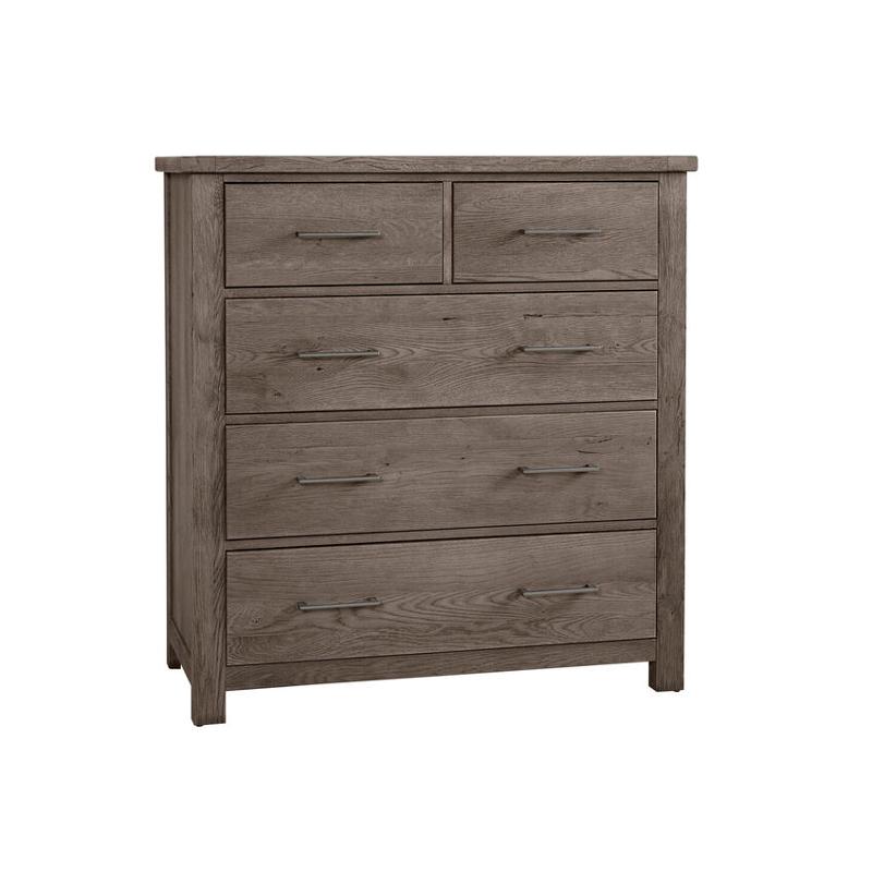 751-004 Vaughan Bassett Furniture Dovetail - Mystic Grey Bedroom Furniture Dresser