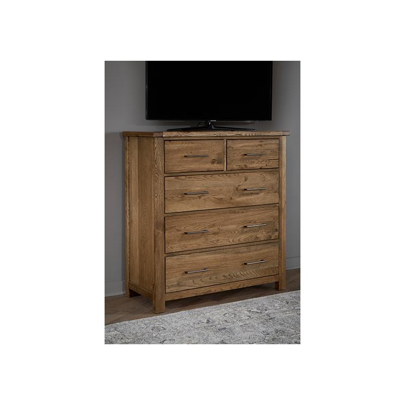 752-004 Vaughan Bassett Furniture Dovetail - Natural Bedroom Furniture Dresser