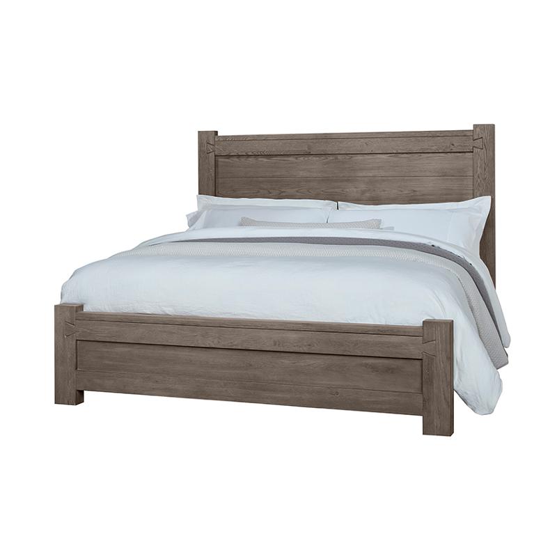 751-558-855-922 Vaughan Bassett Furniture Dovetail - Mystic Grey Bedroom Furniture Bed