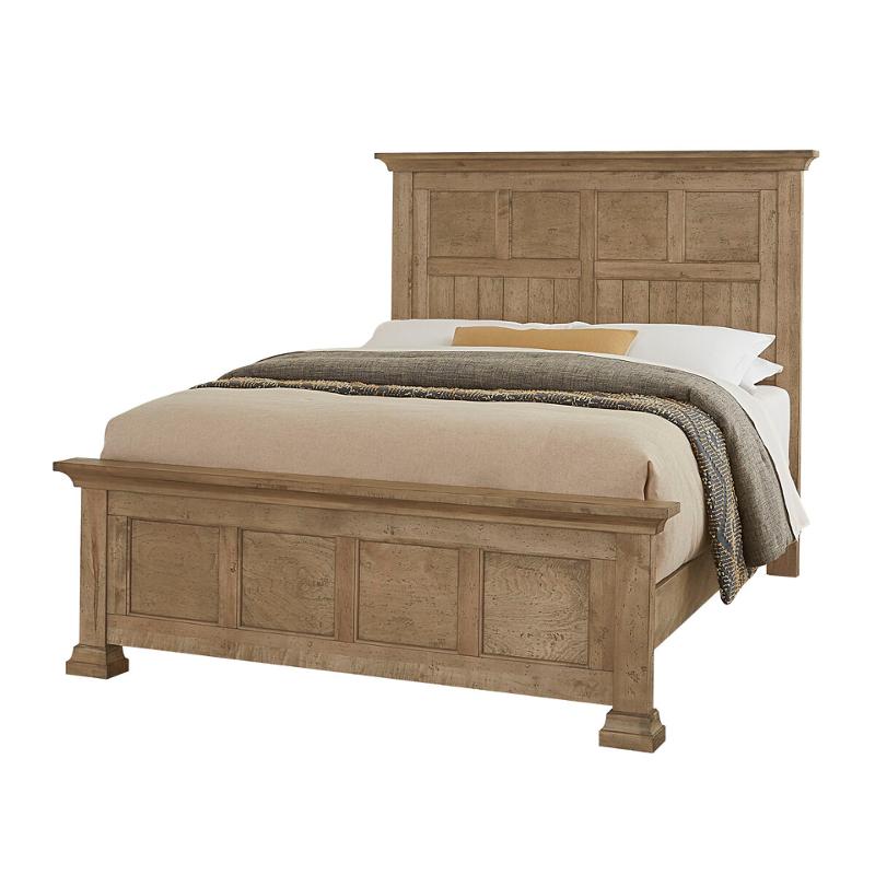 155-668-866-933 Vaughan Bassett Furniture Carlisle - Warm Natural Bedroom Furniture Bed