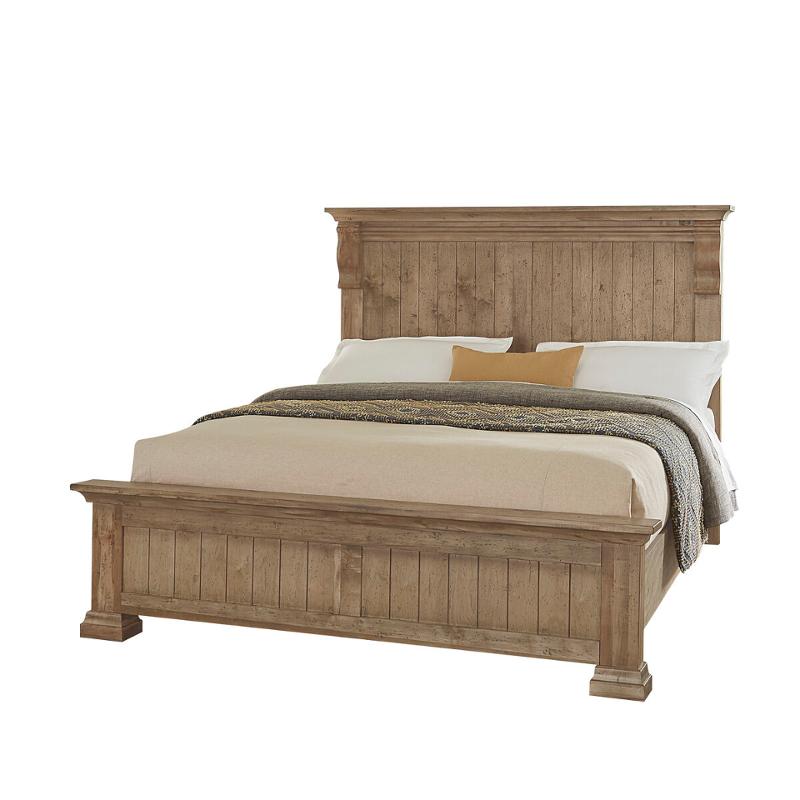 155-669-966-733 Vaughan Bassett Furniture Carlisle - Warm Natural Bedroom Furniture Bed