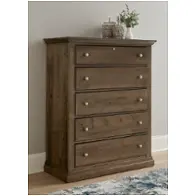 156-115 Vaughan Bassett Furniture Carlisle - Dark Sable Bedroom Furniture Chest