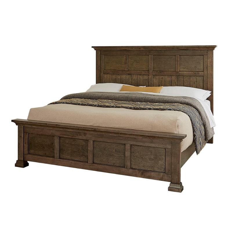 156-558-855-922 Vaughan Bassett Furniture Carlisle - Dark Sable Bedroom Furniture Bed