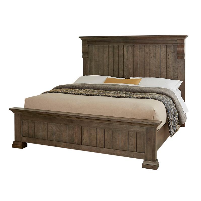 156-559-722-955 Vaughan Bassett Furniture Carlisle - Dark Sable Bedroom Furniture Bed