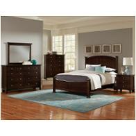 Bb27-557 Vaughan Bassett Furniture Bonanza - Merlot Bedroom Furniture Bed