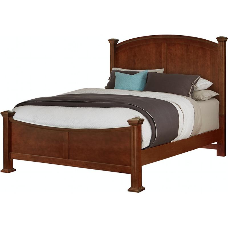 Bb28-557-755-922 Vaughan Bassett Furniture Bonanza - Cherry Bedroom Furniture Bed