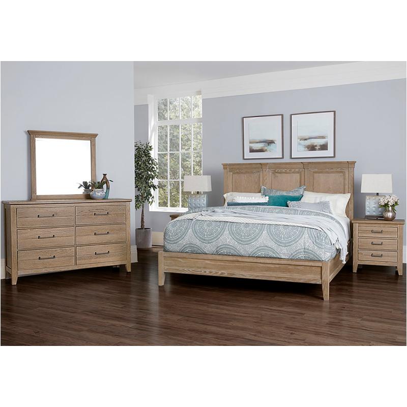 141-669-766-844 Vaughan Bassett Furniture Passageways - Deep Sand Bedroom Furniture Bed