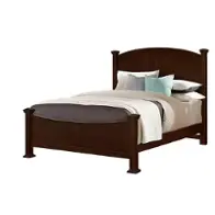 Bb27-667 Vaughan Bassett Furniture Bonanza - Merlot Bedroom Furniture Bed