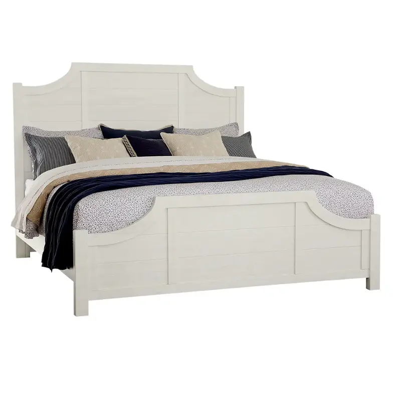 116-667-766-733 Vaughan Bassett Furniture Maple Road - Two Tone Bedroom Furniture Bed