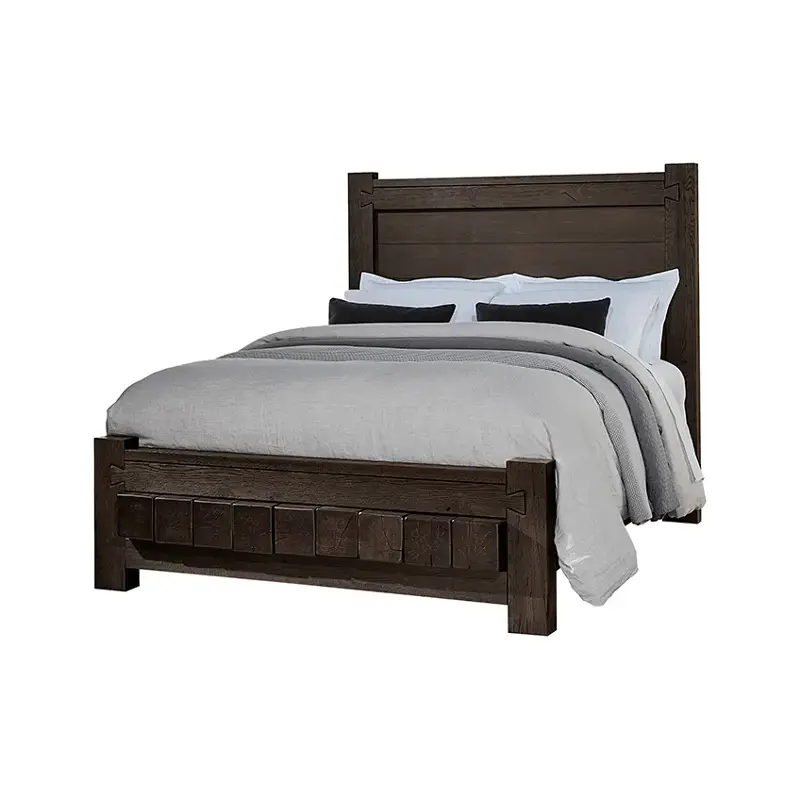 750-558-155-922 Vaughan Bassett Furniture Dovetail - Java Bedroom Furniture Bed