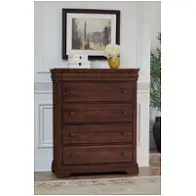 770-115 Vaughan Bassett Furniture Vista - Warm Cherry Bedroom Furniture Chest