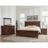 770-559-955-922 Vaughan Bassett Furniture Vista - Warm Cherry Bedroom Furniture Bed