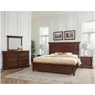 770-669-066b-502 Vaughan Bassett Furniture Vista - Warm Cherry Bedroom Furniture Bed