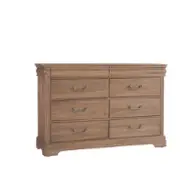 771-002 Vaughan Bassett Furniture Vista - Natural Oak Bedroom Furniture Dresser