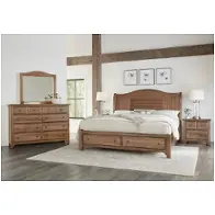 800-553-050b-502 Vaughan Bassett Furniture Cool Farmhouse - Natural Bedroom Furniture Bed