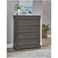 772-115 Vaughan Bassett Furniture Vista - Grey Oak Bedroom Furniture Chest