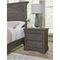 772-226 Vaughan Bassett Furniture Vista - Grey Oak Bedroom Furniture Nightstand