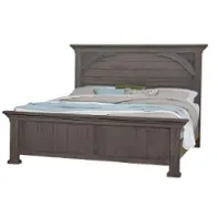 772-669-966-922 Vaughan Bassett Furniture Vista - Grey Oak Bedroom Furniture Bed