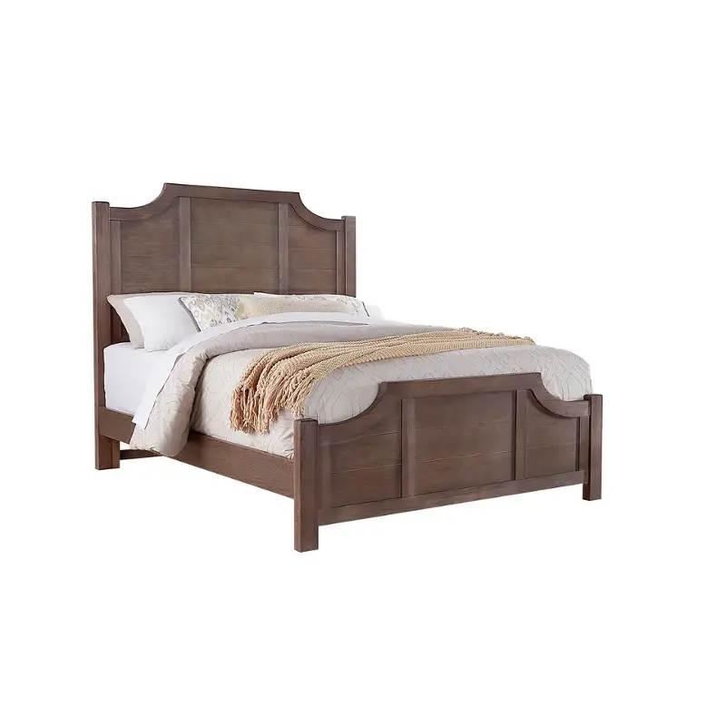 117-755 Vaughan Bassett Furniture Maple Road - Maple Syrup Bedroom Furniture Bed