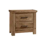 782-227 Vaughan Bassett Furniture Yellowstone - Chestnut Natural Bedroom Furniture Nightstand