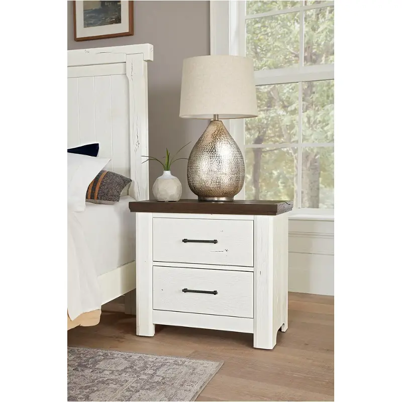 784-227 Vaughan Bassett Furniture Yellowstone - White Bedroom Furniture Nightstand