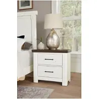 784-227 Vaughan Bassett Furniture Yellowstone - White Bedroom Furniture Nightstand