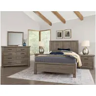 780-667-766-922 Vaughan Bassett Furniture Yellowstone - Dapple Grey Bedroom Furniture Bed